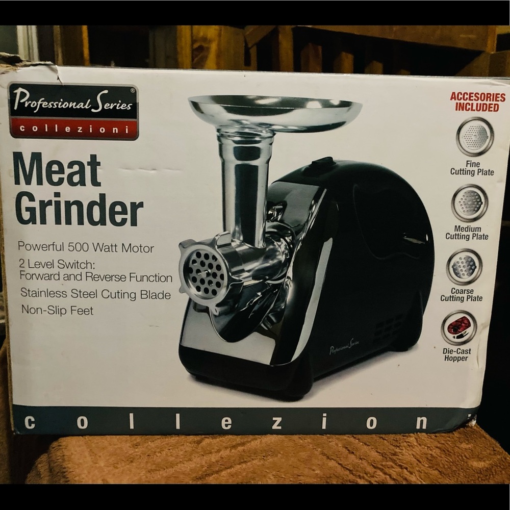 NIB Professional Series Collezion Meat Grinder